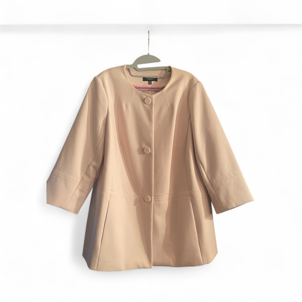 Talbots Classic Pale Pink Coat 16wp